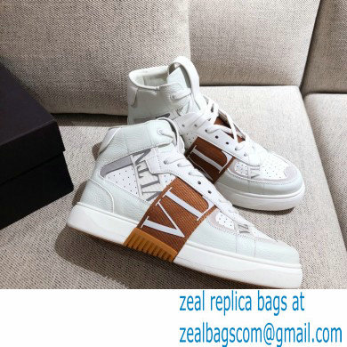 Valentino Mid-Top Calfskin VL7N Sneakers with Bands 03 2021