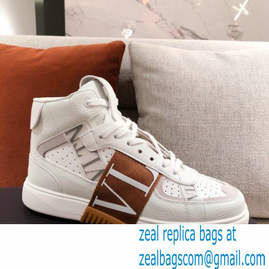Valentino Mid-Top Calfskin VL7N Sneakers with Bands 03 2021
