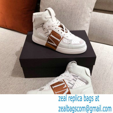 Valentino Mid-Top Calfskin VL7N Sneakers with Bands 03 2021
