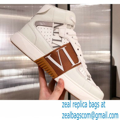 Valentino Mid-Top Calfskin VL7N Sneakers with Bands 03 2021