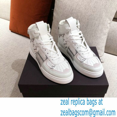 Valentino Mid-Top Calfskin VL7N Sneakers with Bands 04 2021