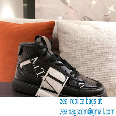 Valentino Mid-Top Calfskin VL7N Sneakers with Bands 05 2021 - Click Image to Close