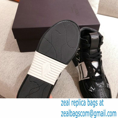 Valentino Mid-Top Calfskin VL7N Sneakers with Bands 05 2021 - Click Image to Close