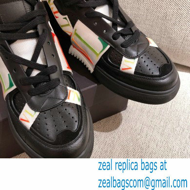 Valentino Mid-Top Calfskin VL7N Sneakers with Bands 06 2021 - Click Image to Close