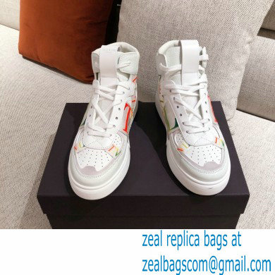 Valentino Mid-Top Calfskin VL7N Sneakers with Bands 07 2021