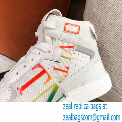 Valentino Mid-Top Calfskin VL7N Sneakers with Bands 07 2021 - Click Image to Close