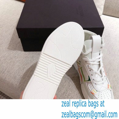 Valentino Mid-Top Calfskin VL7N Sneakers with Bands 07 2021