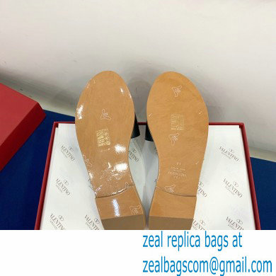 Valentino VLogo Signature Slide Sandals Black 2021