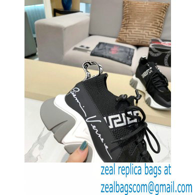 Versace Squalo Knit Women's/Men's Sneakers 02