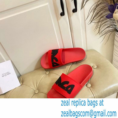 Alexander Mcqueen Hybrid Signature Rubber Slides 06 2021 - Click Image to Close