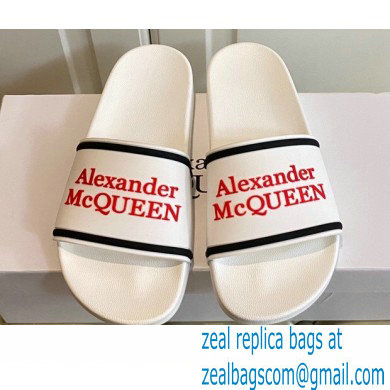 Alexander Mcqueen Hybrid Signature Rubber Slides 11 2021