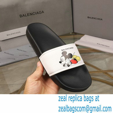 Balenciaga Logo Piscine Pool Slides Sandals 02 2021 - Click Image to Close