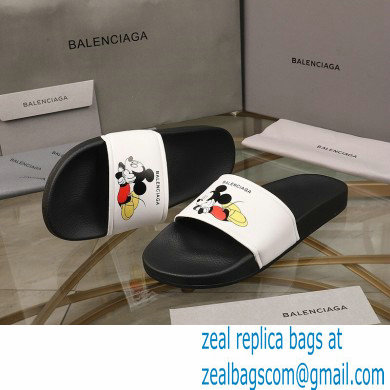 Balenciaga Logo Piscine Pool Slides Sandals 02 2021 - Click Image to Close