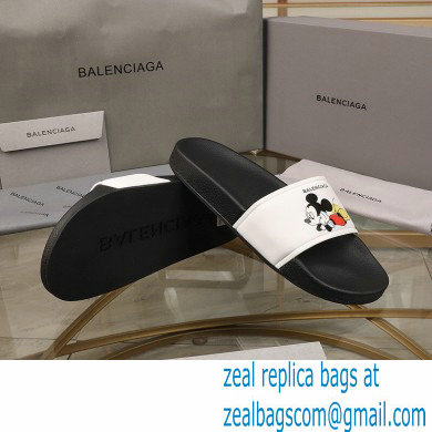 Balenciaga Logo Piscine Pool Slides Sandals 02 2021 - Click Image to Close