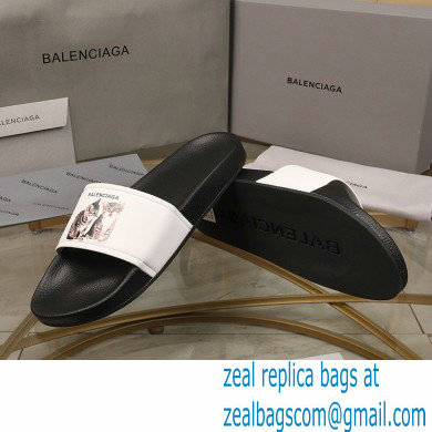 Balenciaga Logo Piscine Pool Slides Sandals 03 2021