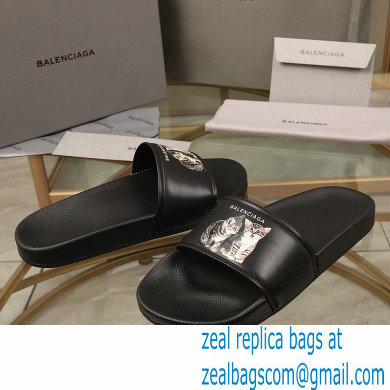 Balenciaga Logo Piscine Pool Slides Sandals 04 2021