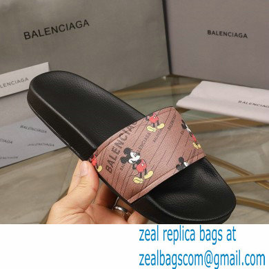 Balenciaga Logo Piscine Pool Slides Sandals 05 2021 - Click Image to Close