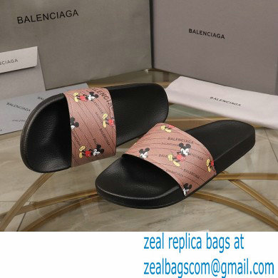 Balenciaga Logo Piscine Pool Slides Sandals 05 2021 - Click Image to Close