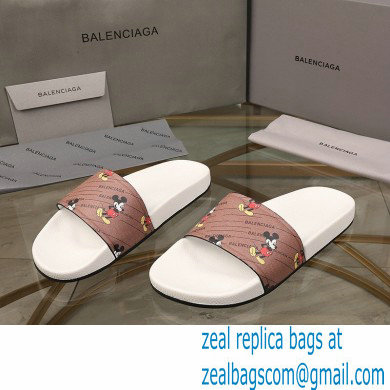 Balenciaga Logo Piscine Pool Slides Sandals 06 2021 - Click Image to Close
