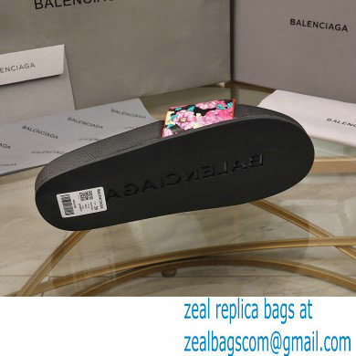 Balenciaga Logo Piscine Pool Slides Sandals 07 2021 - Click Image to Close