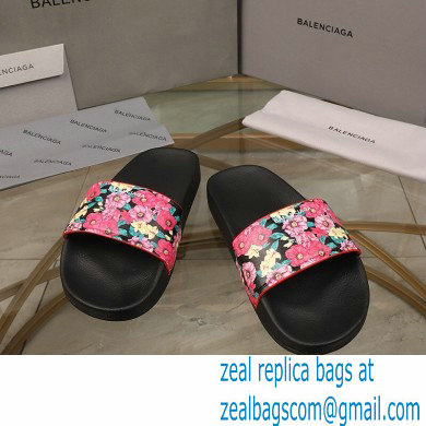 Balenciaga Logo Piscine Pool Slides Sandals 07 2021