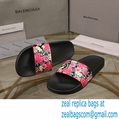 Balenciaga Logo Piscine Pool Slides Sandals 07 2021