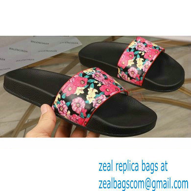 Balenciaga Logo Piscine Pool Slides Sandals 07 2021