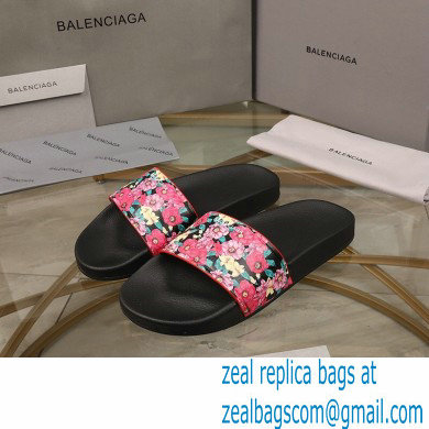 Balenciaga Logo Piscine Pool Slides Sandals 07 2021 - Click Image to Close