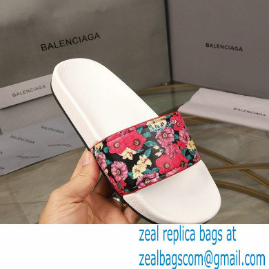 Balenciaga Logo Piscine Pool Slides Sandals 08 2021