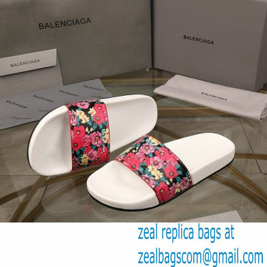 Balenciaga Logo Piscine Pool Slides Sandals 08 2021