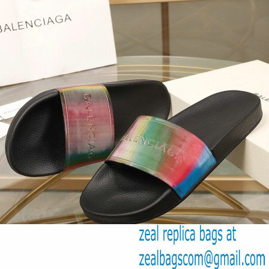 Balenciaga Logo Piscine Pool Slides Sandals 09 2021