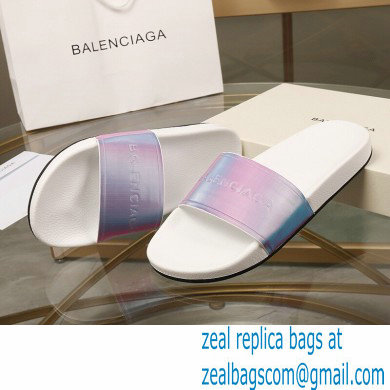 Balenciaga Logo Piscine Pool Slides Sandals 10 2021