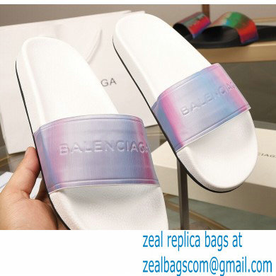 Balenciaga Logo Piscine Pool Slides Sandals 10 2021