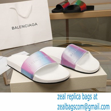 Balenciaga Logo Piscine Pool Slides Sandals 10 2021