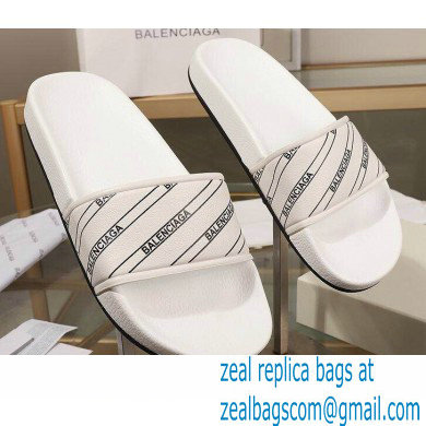 Balenciaga Logo Piscine Pool Slides Sandals 14 2021