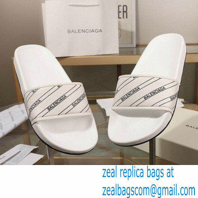 Balenciaga Logo Piscine Pool Slides Sandals 14 2021