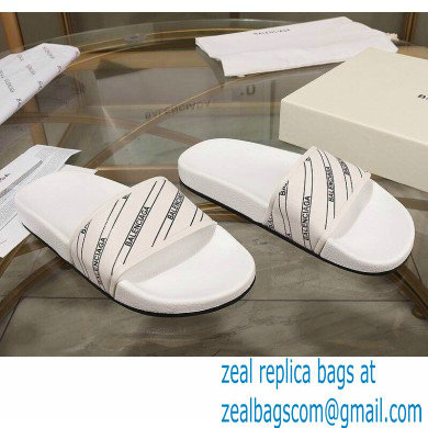 Balenciaga Logo Piscine Pool Slides Sandals 14 2021