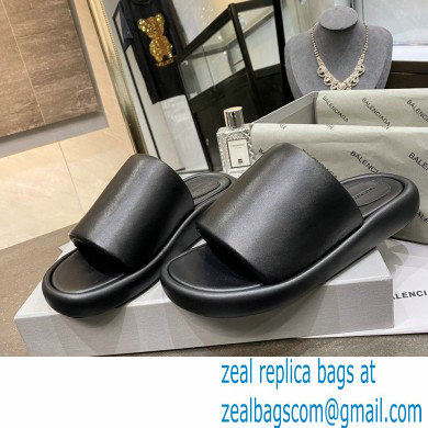 Balenciaga Logo Piscine Pool Slides Sandals 15 2021 - Click Image to Close