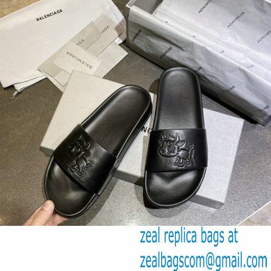 Balenciaga Logo Piscine Pool Slides Sandals 18 2021