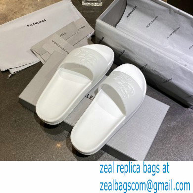 Balenciaga Logo Piscine Pool Slides Sandals 19 2021