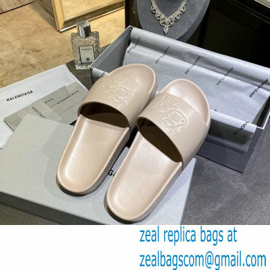 Balenciaga Logo Piscine Pool Slides Sandals 21 2021 - Click Image to Close