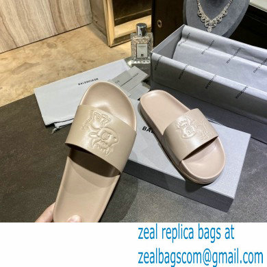 Balenciaga Logo Piscine Pool Slides Sandals 21 2021 - Click Image to Close