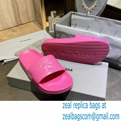 Balenciaga Logo Piscine Pool Slides Sandals 22 2021 - Click Image to Close