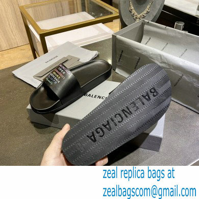 Balenciaga Logo Piscine Pool Slides Sandals 23 2021