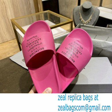 Balenciaga Logo Piscine Pool Slides Sandals 28 2021