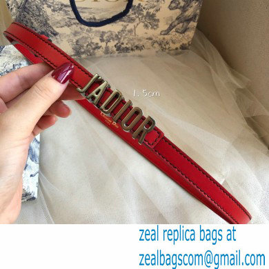 Dior Width 1.5cm Belt D53