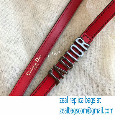 Dior Width 1.5cm Belt D53