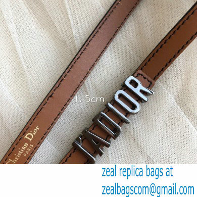 Dior Width 1.5cm Belt D55