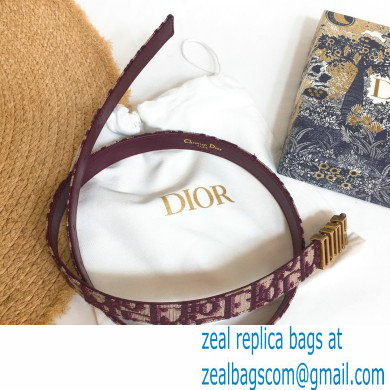 Dior Width 2cm Belt D73