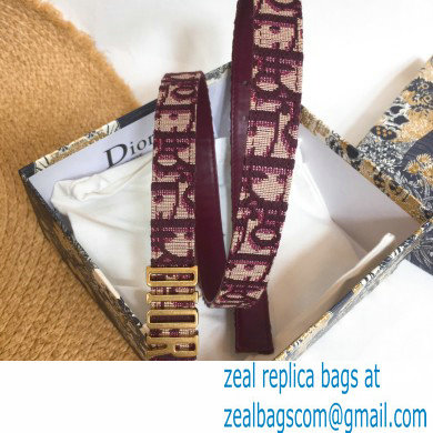 Dior Width 2cm Belt D73 - Click Image to Close